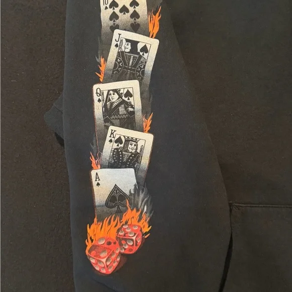 Harley Davidson Very Rare 2005 Fargo ND Flaming Dice With Card Sleeve Hits - Picture 4 of 15